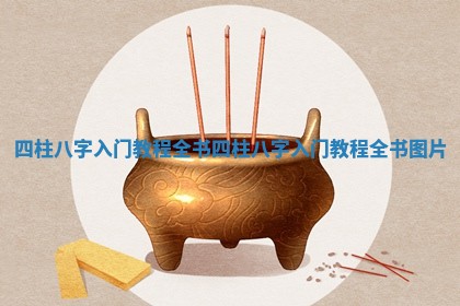 四柱八字入门教程全书 四柱八字入门教程全书图片