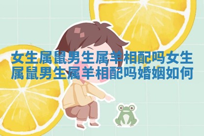 女生属鼠男生属羊相配吗_女生属鼠男生属羊相配吗婚姻如何