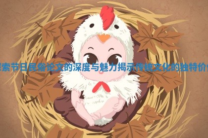 探索节日民俗论文的深度与魅力揭示传统文化的独特价值