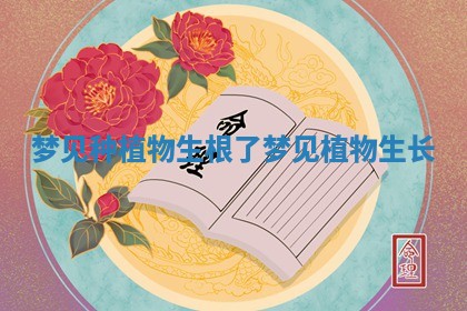 梦见种植物生根了_梦见植物生长