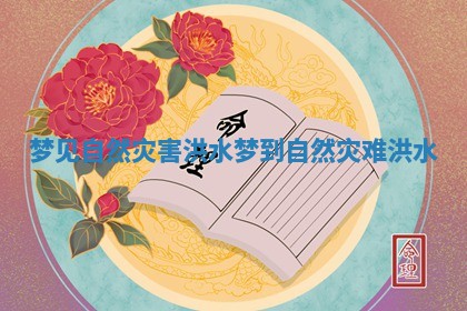 梦见自然灾害洪水_梦到自然灾难洪水
